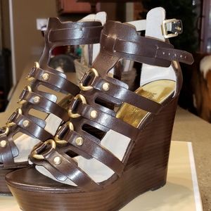 Size 6.5 Michael Kors Nadine Wedges